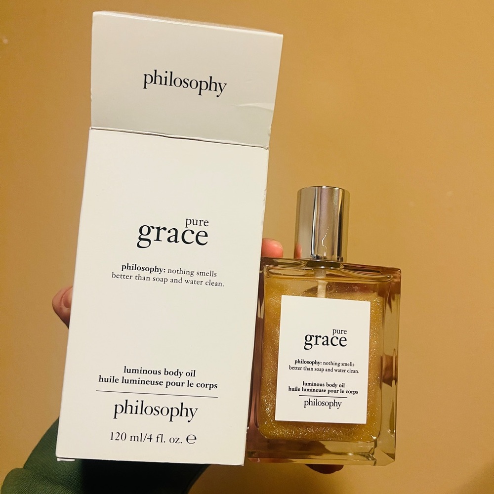 Philosophy pure grace luminous body oil